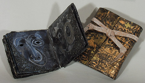 Nightfall Faces (08.07.12), an artist book by Carolyn Leigh