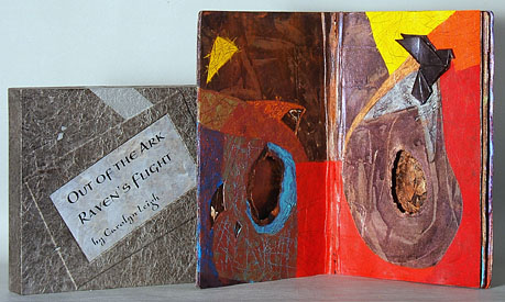 Raven's Flight (05.10.08), an artist book by Carolyn Leigh