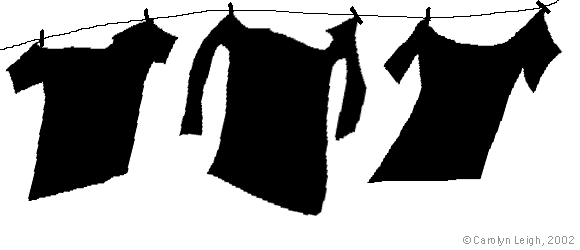 [clothesline with 3 t-shirts : 26k]